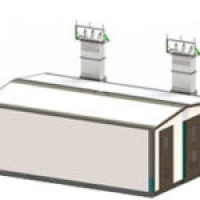 Комплектная трансформаторная подстанция в утепленной оболочке из сэндвич панелей (КТПУ)