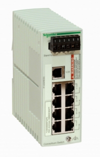 Коммутатор ConneXium (Managed) 6TX/2FX-MM, бюджетный