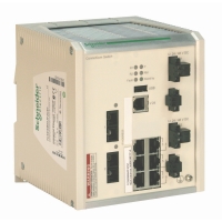 Коммутатор ConneXium 6TX/2FXSM (6 RJ45,1 медь, 2 опт одномод,10/100 Mbit, покр)