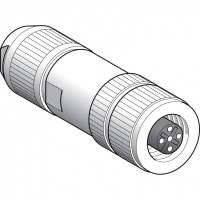 КОННЕКТОР, М12, 5 PIN, РОЗЕТКА,