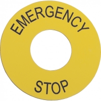 МАРКИРОВКА EMERGENCY STOP